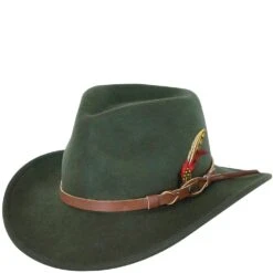 Outback Men's Collingsworth Australian Wool Hat - Moss