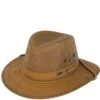 Outback Men's River Guide Oilskin Western Hat - Field Tan -Shoes Sale Store OU1497 TAN