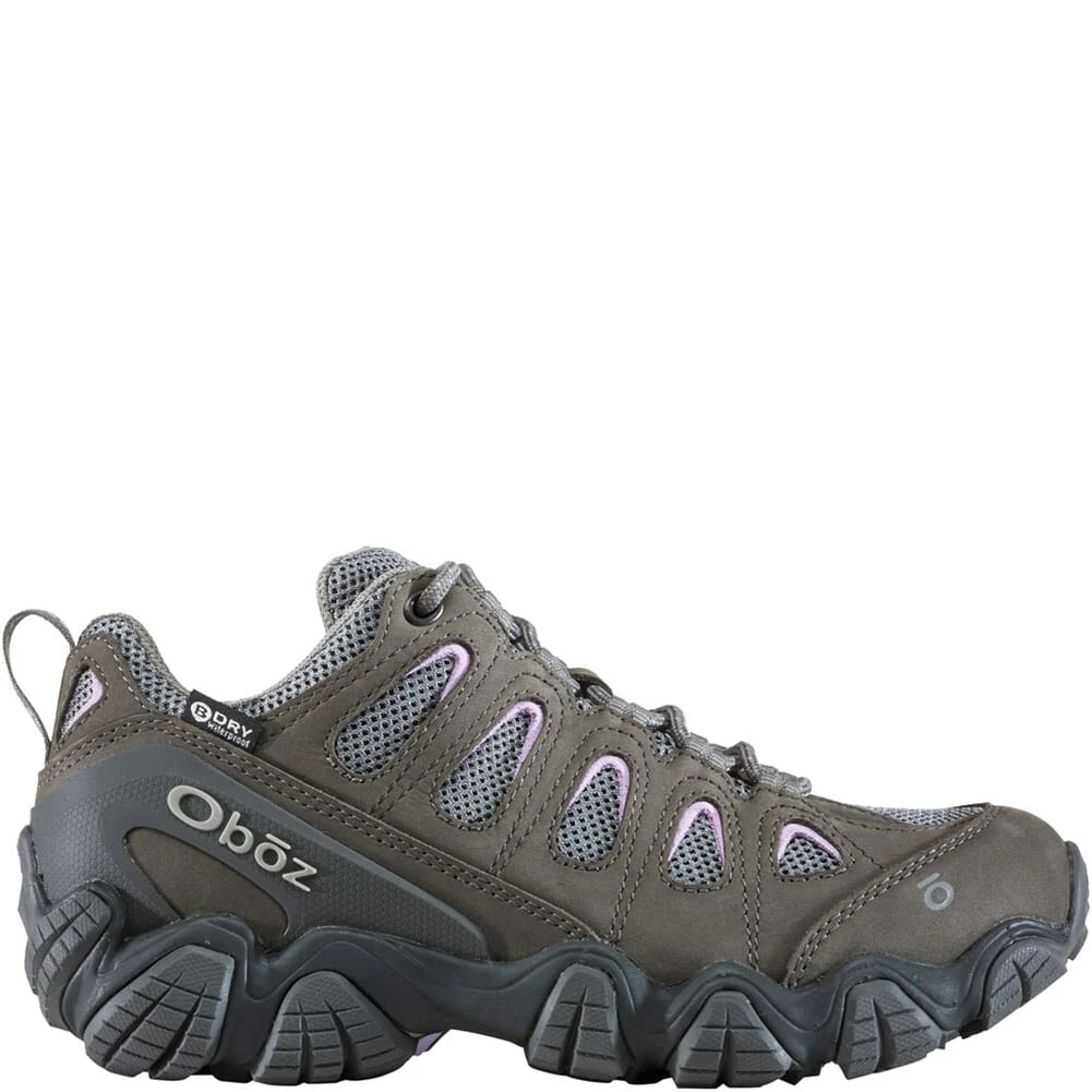 Oboz Footwear OBOZ Women's Sawtooth II Low WP Hiking Shoes - Pastel Lilac 5 Oboz Footwear OBOZ Women's Sawtooth II Low WP Hiking Shoes - Pastel Lilac - Image 3