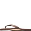 Rainbow Men's Strap Premier Leather Flip Flops - Espresso -Shoes Sale Store RB301ALTS0 EXPR