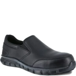 Reebok Women's Sublite Cushion Safety Shoes - Black -Shoes Sale Store RKRB036 3