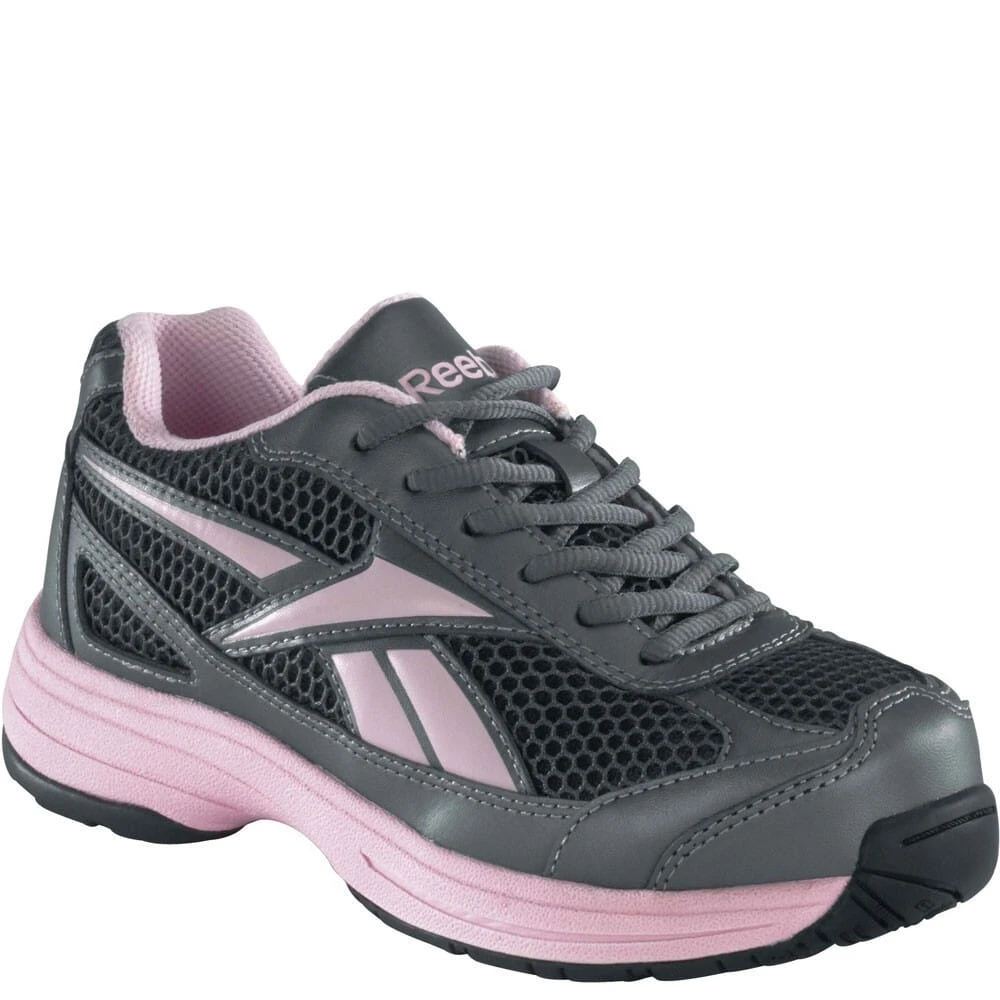Reebok Women's Cross Trainer Safety Shoes - Pewter 3 Reebok Women's Cross Trainer Safety Shoes - Pewter