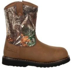 Rocky Big Kids' Lil Outdoor Ropers - Camo/Brown -Shoes Sale Store RYRKS0358Y 2