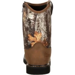 Rocky Big Kids' Lil Outdoor Ropers - Camo/Brown -Shoes Sale Store RYRKS0358Y 4
