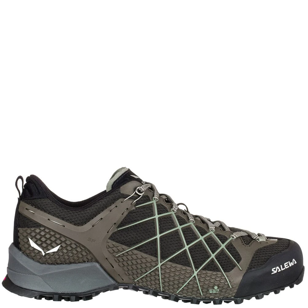 Salewa Men's Wildfire Hiking Shoes - Black Olive/Siberia 4 Salewa Men's Wildfire Hiking Shoes - Black Olive/Siberia - Image 2