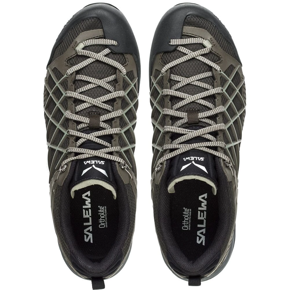 Salewa Men's Wildfire Hiking Shoes - Black Olive/Siberia 6 Salewa Men's Wildfire Hiking Shoes - Black Olive/Siberia - Image 4