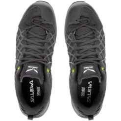 Salewa Men's Wildfire GTX Hiking Shoes - Black Out/Silver -Shoes Sale Store S63487 0982 3