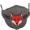 Socksmith Unisex Zero Fox Given Face Mask - Gray 2 Socksmith Unisex Zero Fox Given Face Mask - Gray -Shoes Sale Store SCXFM008S HEG