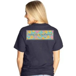 Simply Southern Women's T-Shirt - Heather Navy