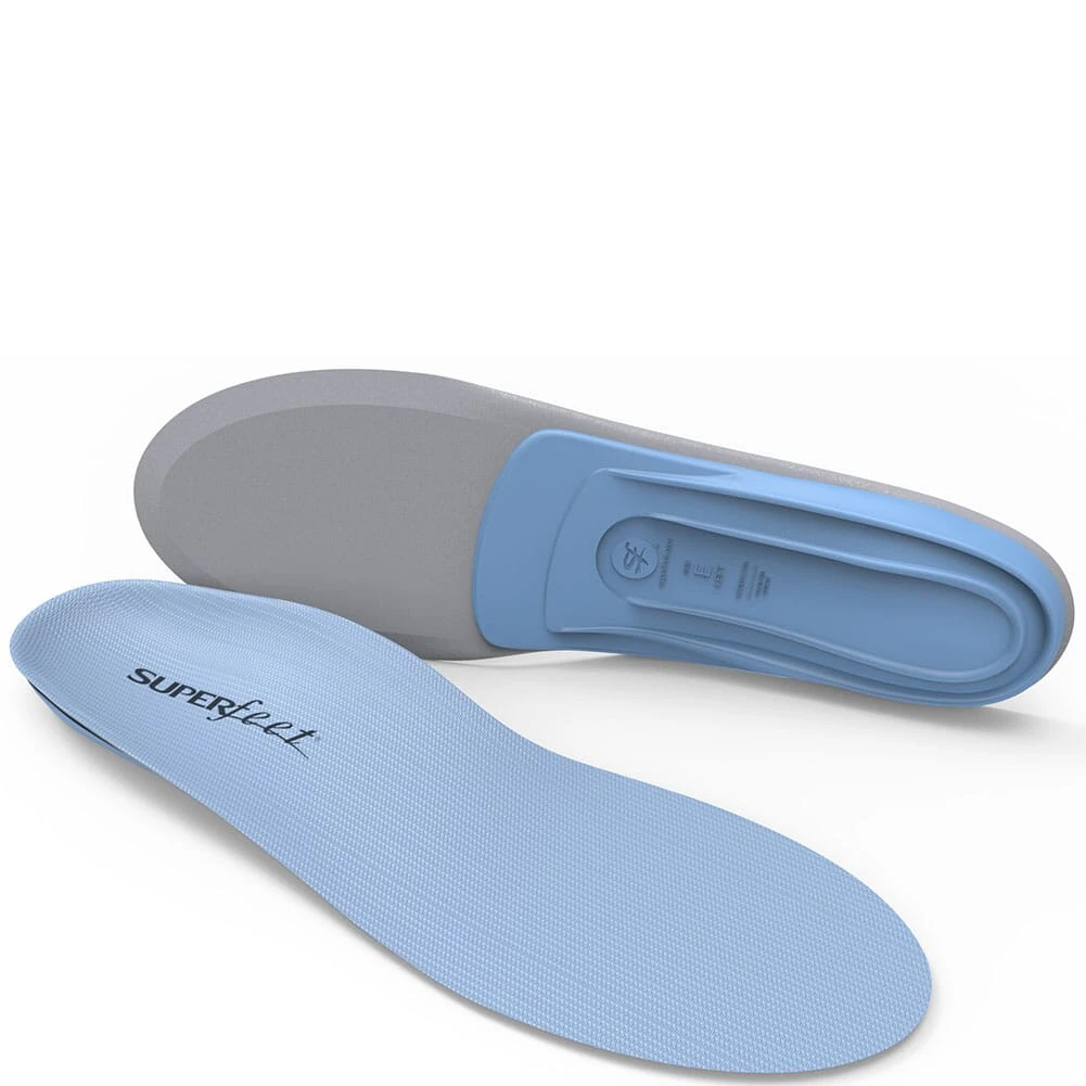 Superfeet Men's 7.5 - 9 Insoles - Blue 3 Superfeet Men's 7.5 - 9 Insoles - Blue