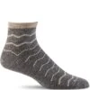 Sockwell Men's Plantar Ease Socks - Charcoal -Shoes Sale Store SW14M 850