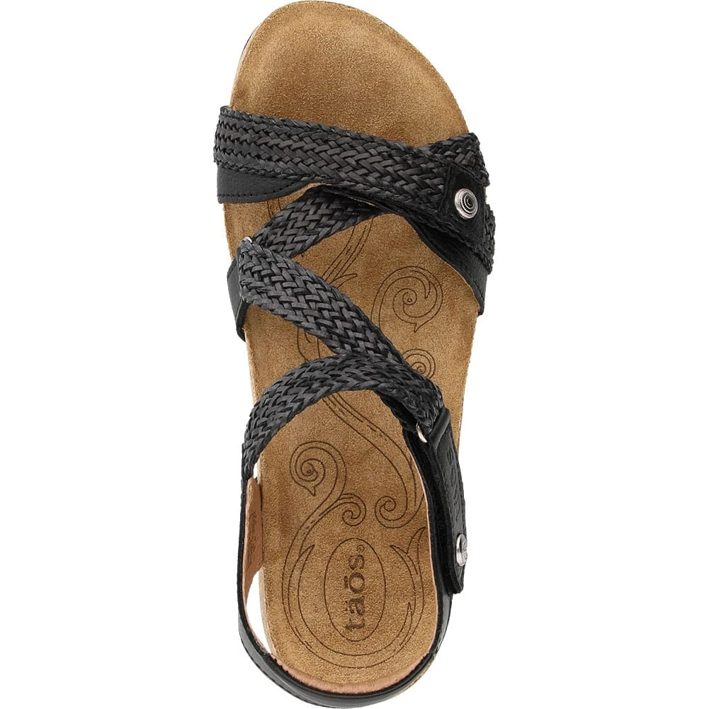 Taos Women's Trulie Sandals - Black 6 Taos Women's Trulie Sandals - Black - Image 4