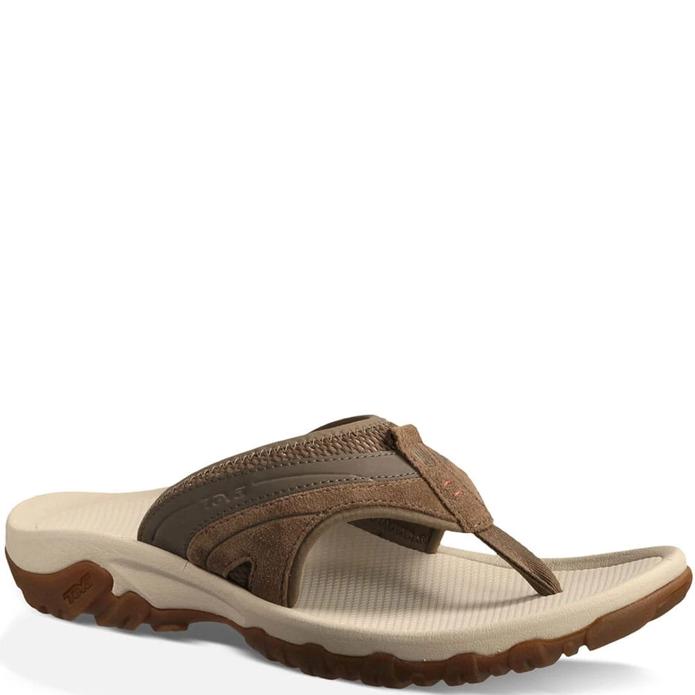 Teva Men's Pajaro Thong Sandals - Brown 4 Teva Men's Pajaro Thong Sandals - Brown - Image 2