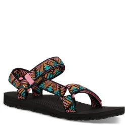 Teva Women's Original Universal Sandals - Boomerang Pink Lemonade -Shoes Sale Store TV1003987 BPLN 5