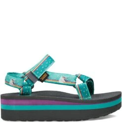 Teva Women's Flatform Universal Sandals - Unicorn Waterfall 10 Teva Women's Flatform Universal Sandals - Unicorn Waterfall -Shoes Sale Store TV1008844 UWTR 2