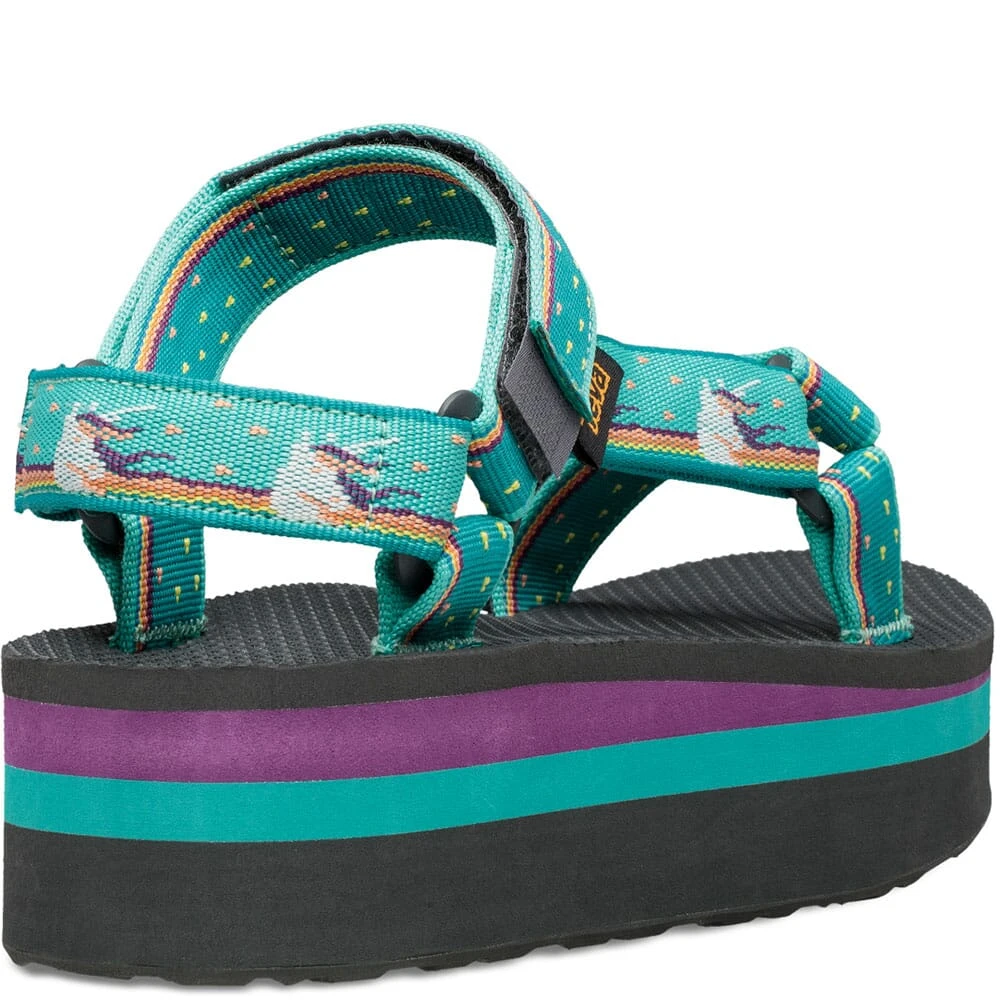 Teva Women's Flatform Universal Sandals - Unicorn Waterfall 6 Teva Women's Flatform Universal Sandals - Unicorn Waterfall - Image 4