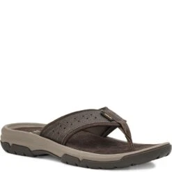 Teva Men Langdon Flip Flops - Walnut -Shoes Sale Store TV1015151 WAL 3