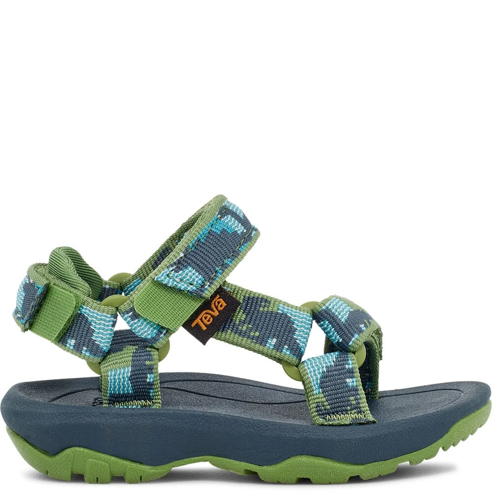 Teva Toddler Hurricane XLT 2 Sandals - Dino Green 5 Teva Toddler Hurricane XLT 2 Sandals - Dino Green - Image 3