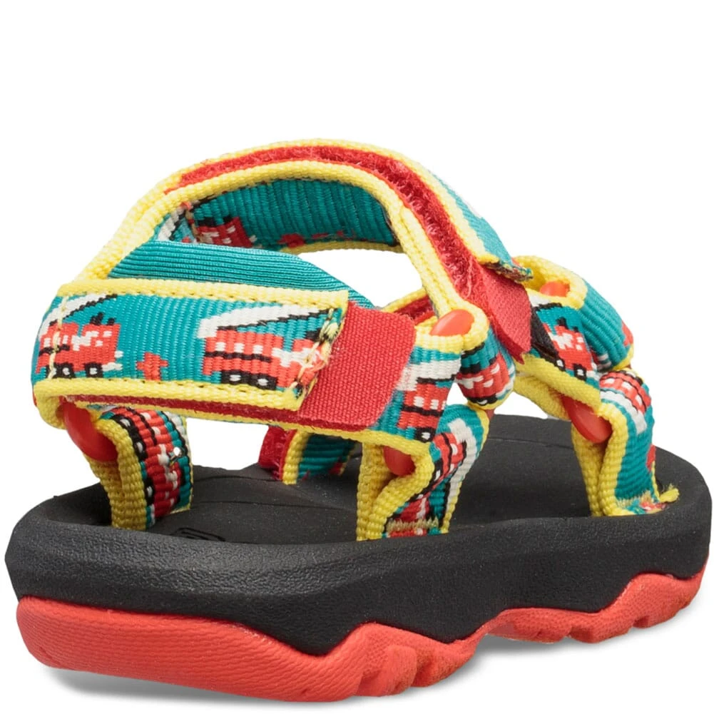 Teva Toddler Hurricane XLT 2 Sandals - Fire Truck Teal 6 Teva Toddler Hurricane XLT 2 Sandals - Fire Truck Teal - Image 4