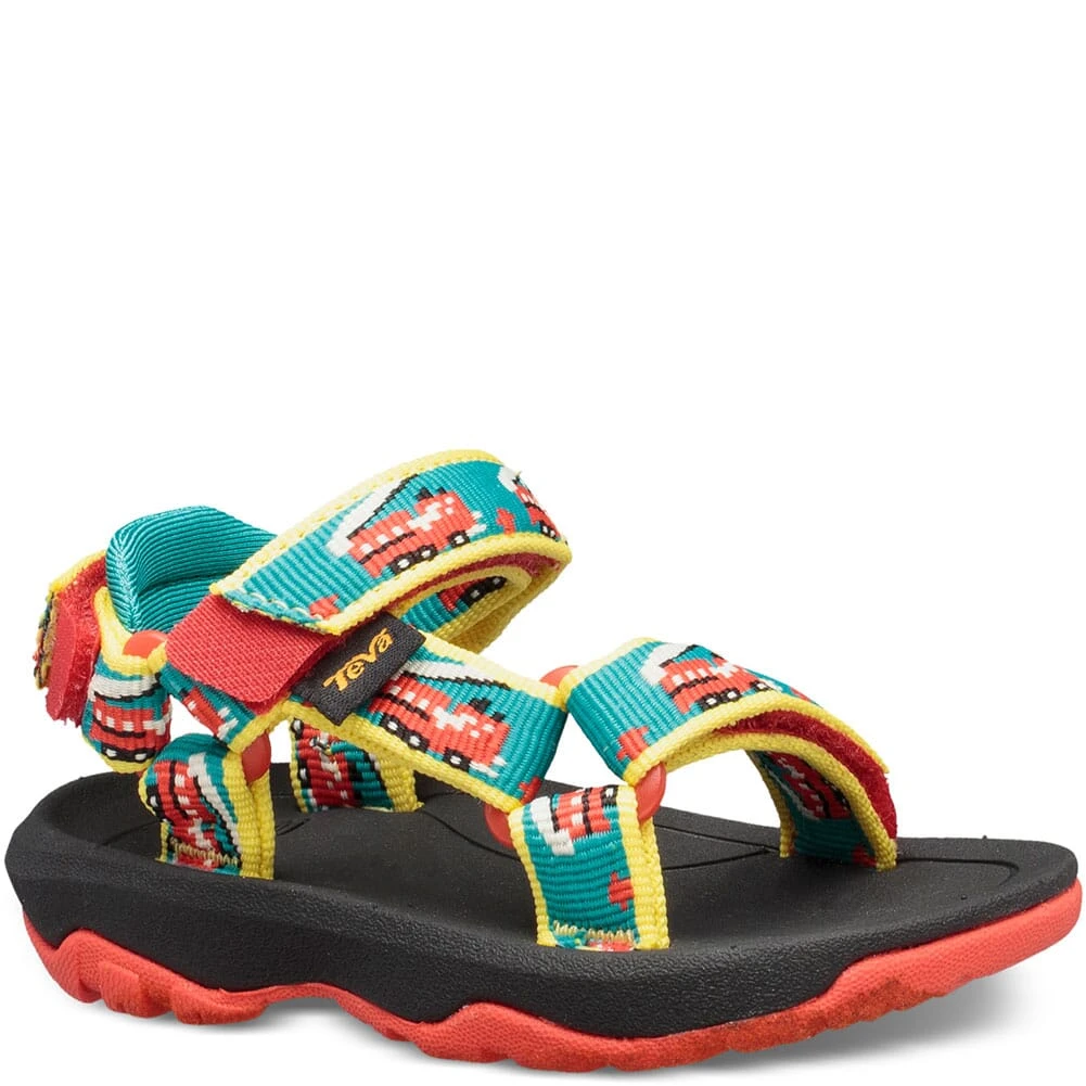 Teva Toddler Hurricane XLT 2 Sandals - Fire Truck Teal 8 Teva Toddler Hurricane XLT 2 Sandals - Fire Truck Teal - Image 6