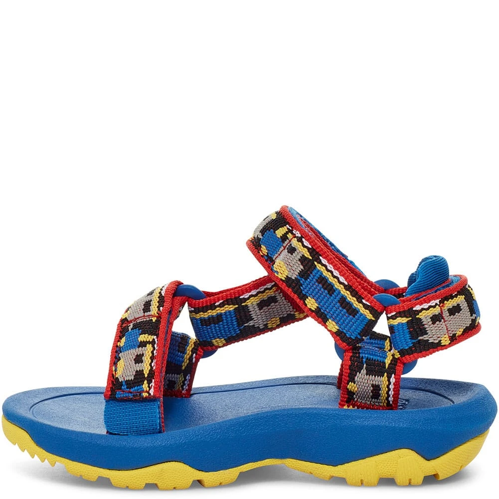 Teva Toddler Hurricane XLT 2 Sandals - Trains Blue 4 Teva Toddler Hurricane XLT 2 Sandals - Trains Blue - Image 2