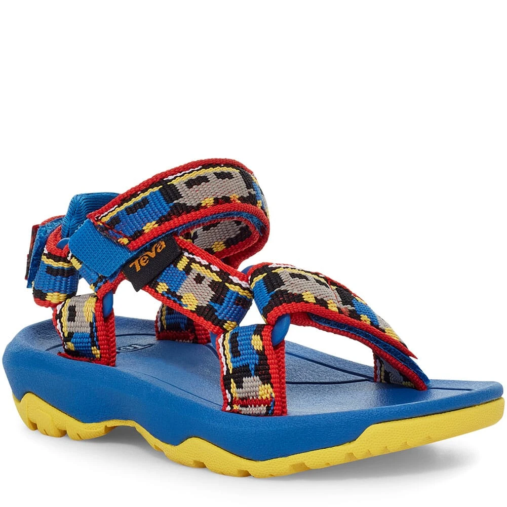 Teva Toddler Hurricane XLT 2 Sandals - Trains Blue 6 Teva Toddler Hurricane XLT 2 Sandals - Trains Blue - Image 4