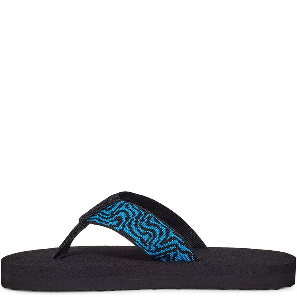 Teva Youth Mush Flip Flops - Layered Rock Black 4 Teva Youth Mush Flip Flops - Layered Rock Black - Image 2