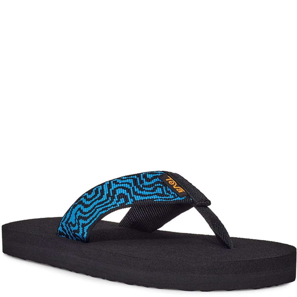 Teva Youth Mush Flip Flops - Layered Rock Black 8 Teva Youth Mush Flip Flops - Layered Rock Black - Image 6