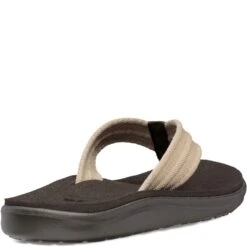 Teva Men's Voya Canvas Flip Flops - Dune -Shoes Sale Store TV1112670 DUNE 3