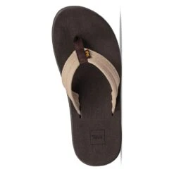 Teva Men's Voya Canvas Flip Flops - Dune -Shoes Sale Store TV1112670 DUNE 4