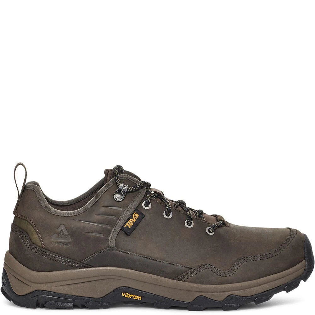 Teva Men's Riva RP Hiking Shoes - Dark Brown/ Olive 5 Teva Men's Riva RP Hiking Shoes - Dark Brown/ Olive - Image 3