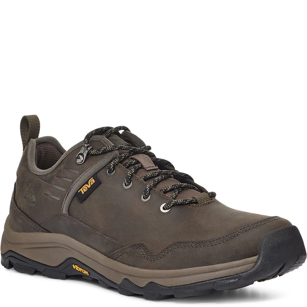 Teva Men's Riva RP Hiking Shoes - Dark Brown/ Olive 6 Teva Men's Riva RP Hiking Shoes - Dark Brown/ Olive - Image 4