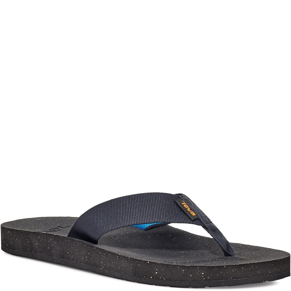 Teva Men's Reflip Flip Flops - Navy 8 Teva Men's Reflip Flip Flops - Navy - Image 6