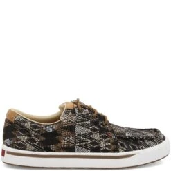 Twisted X Men's Kicks Casual Shoes - Black Multi -Shoes Sale Store TXMCA0044 2