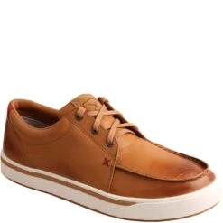 Twisted X Men's Kicks Casual Shoes - Tan -Shoes Sale Store TXMCA0047 5