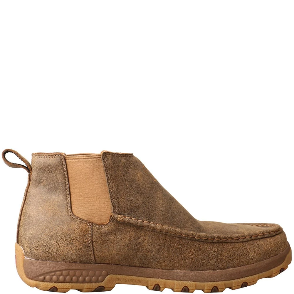 Twisted X Men's Double Gore Driving Moc Casual Boots - Bomber 5 Twisted X Men's Double Gore Driving Moc Casual Boots - Bomber - Image 3