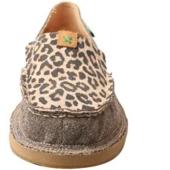 Twisted X Women's EcoTWX Slip-On Loafers - Dust/Leopard -Shoes Sale Store TXWCL0001 4