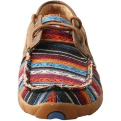 Twisted X Women's Boat Driving Moc Shoes - Serape/Bomber -Shoes Sale Store TXWDM0076 4