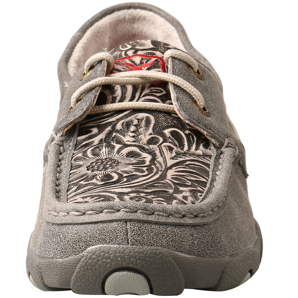 Twisted X Women's Boat Shoe Driving Moc - Grey/Multi 7 Twisted X Women's Boat Shoe Driving Moc - Grey/Multi - Image 5