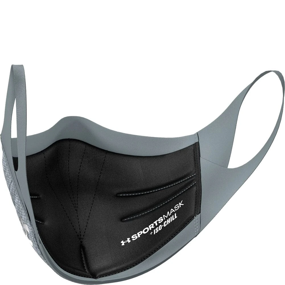 Under Armour Unisex Sportsmask - Pitch Gray/Mod Gray/Silver Chrome 2 Under Armour Unisex Sportsmask - Pitch Gray/Mod Gray/Silver Chrome