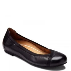 Vionic Women's Caroll Ballet Flat Shoes - Black